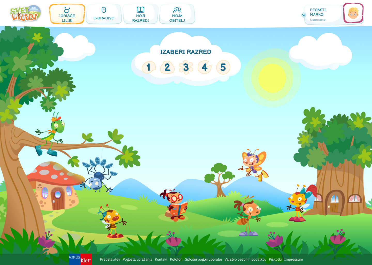 Playground home — top-right screen