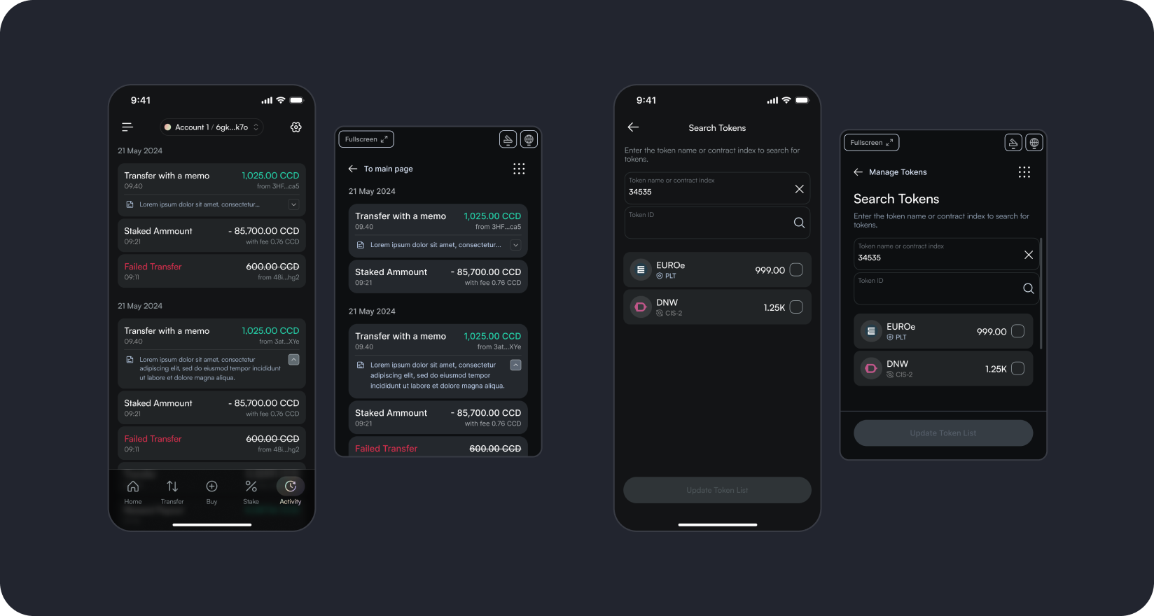 Design consistency across all platforms — mobile and browser extension